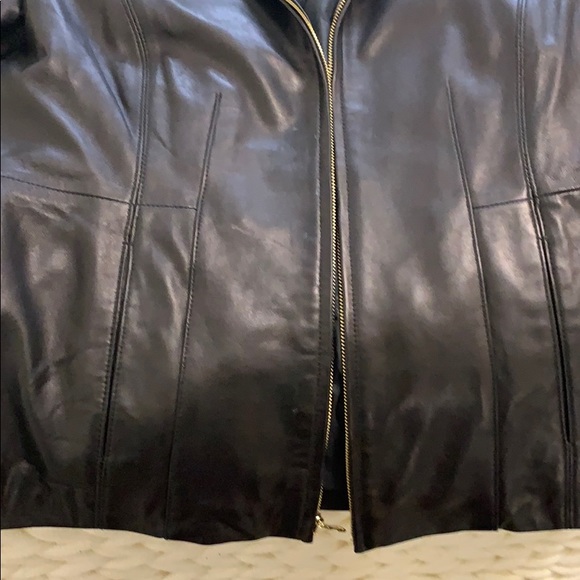 Cole Haan leather jacket - Picture 4 of 5